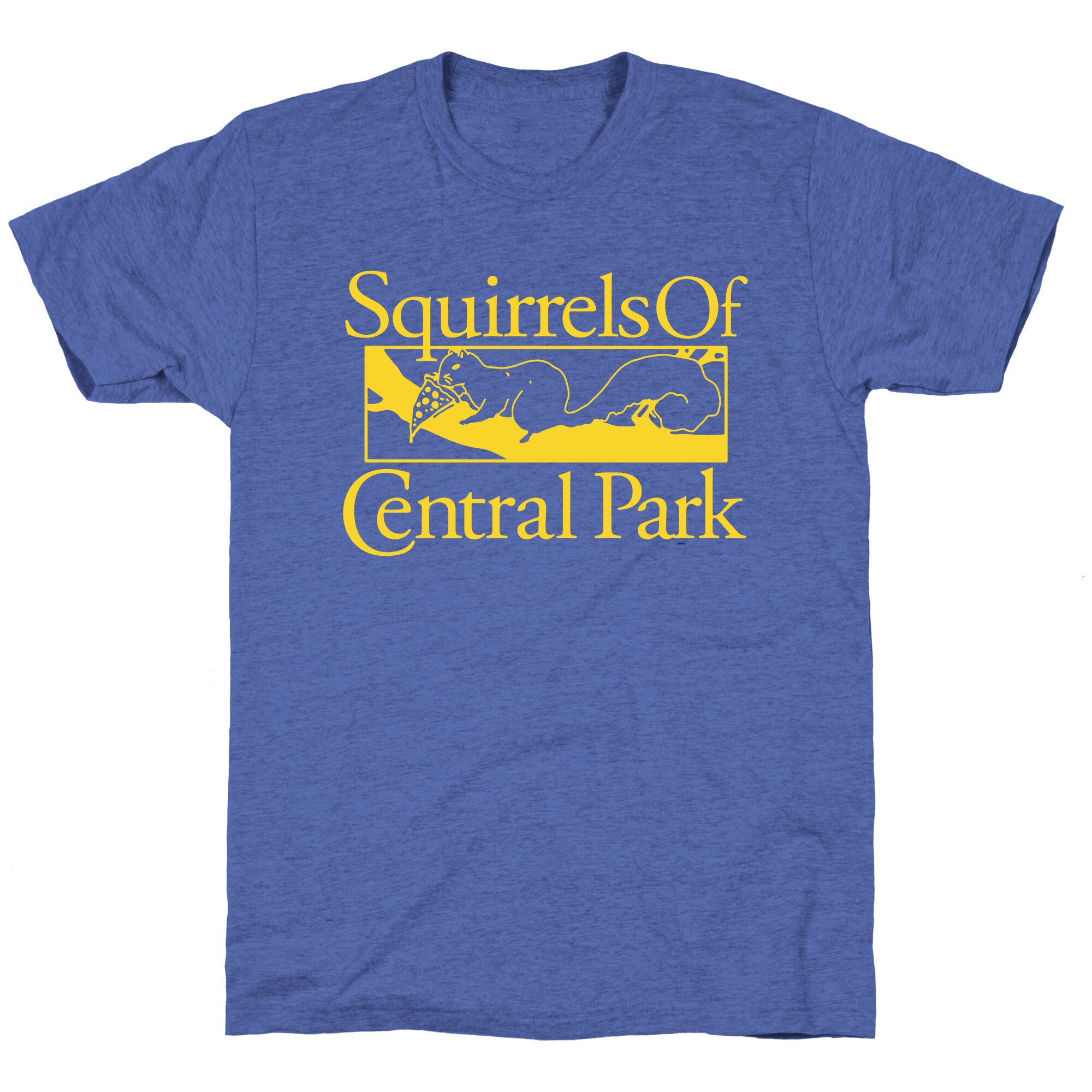 Squirrels of Central Park Unisex Triblend Tee
